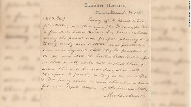 Різдвяний лист президента Лінкольна продали на аукціоні- фото 297967