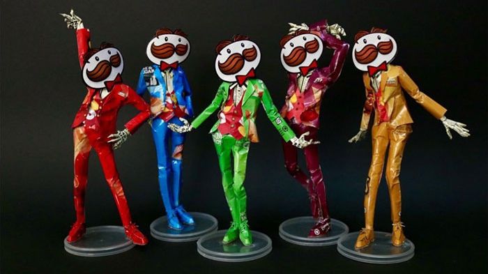 Друге життя упаковки: японський художник створює креативні фігурки