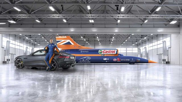 Реактивний Bloodhound SSC продають за 250 тисяч фунтів - фото 298182