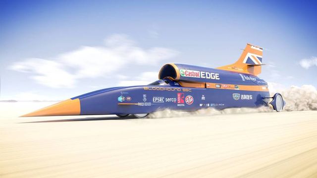 Реактивний Bloodhound SSC продають за 250 тисяч фунтів - фото 298183