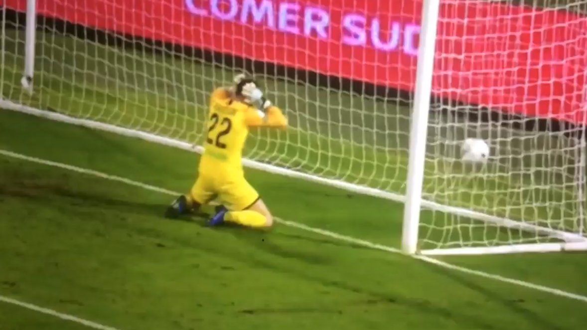 Воротар-невдаха став зіркою мережі: автогол року