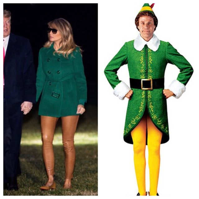 Меланію Трамп порівняли з ельфом - фото 298388