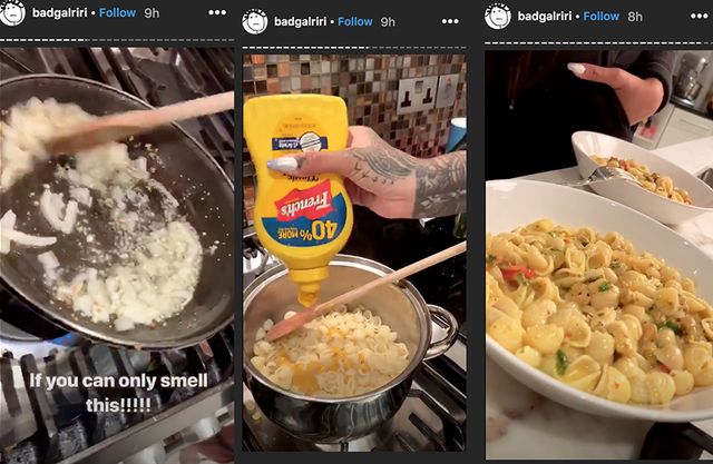 Rihanna показала, як готує свою фірмову страву - фото 298812