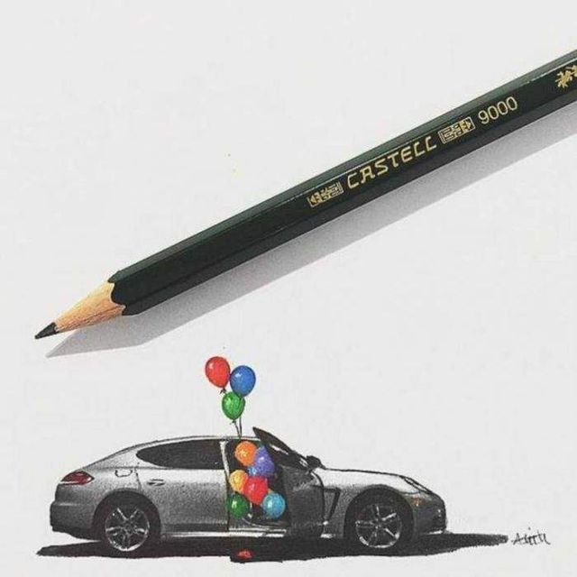 Американець створює мініатюрні малюнки з безліччю деталей - фото 299082