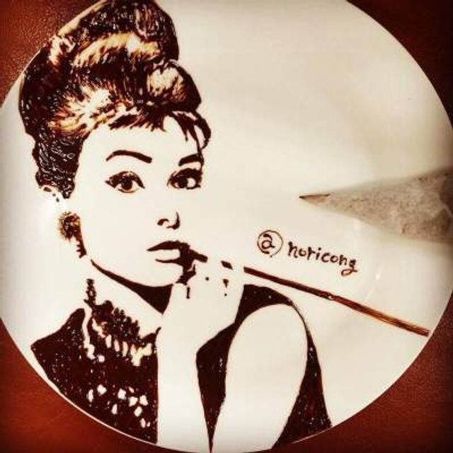 Як виглядають картини, намальовані шоколадом - фото 299863