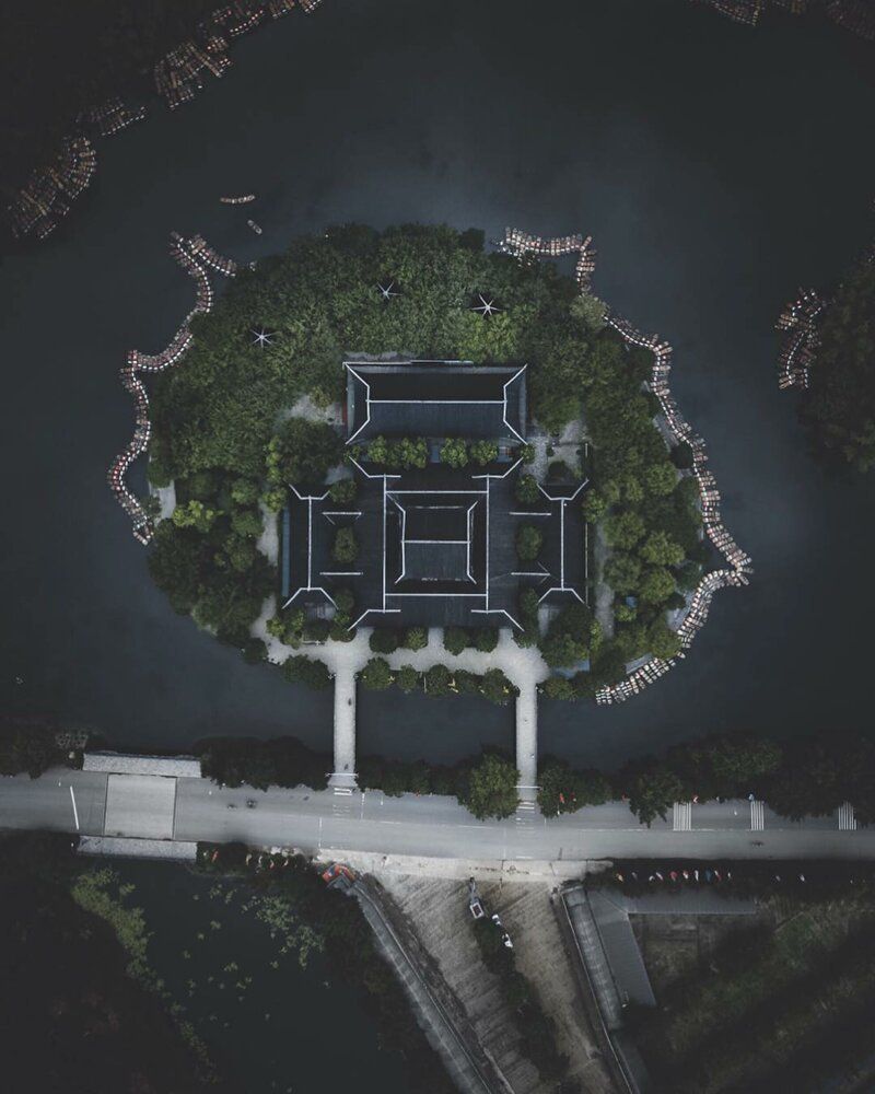 Вражаючі фото Азії з висоти пташиного польоту від Алі Олфата