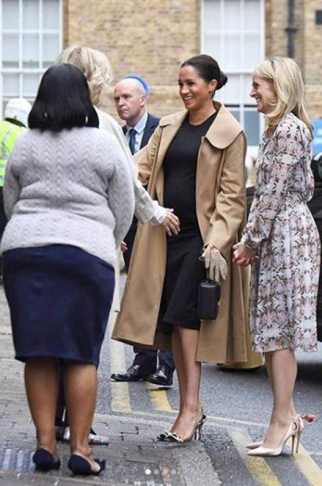 Меган Маркл вперше з'явилася на публіці у новому році - фото 300579