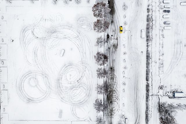 Засніжений Будапешт з висоти пташиного польоту: атмосферні фото - фото 300667
