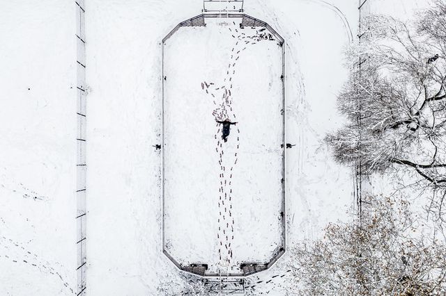 Засніжений Будапешт з висоти пташиного польоту: атмосферні фото - фото 300674