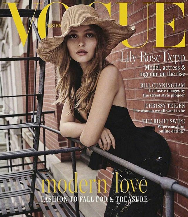 Ніжна та спокуслива: Лілі-Роуз Депп знялася для глянцю - фото 300821