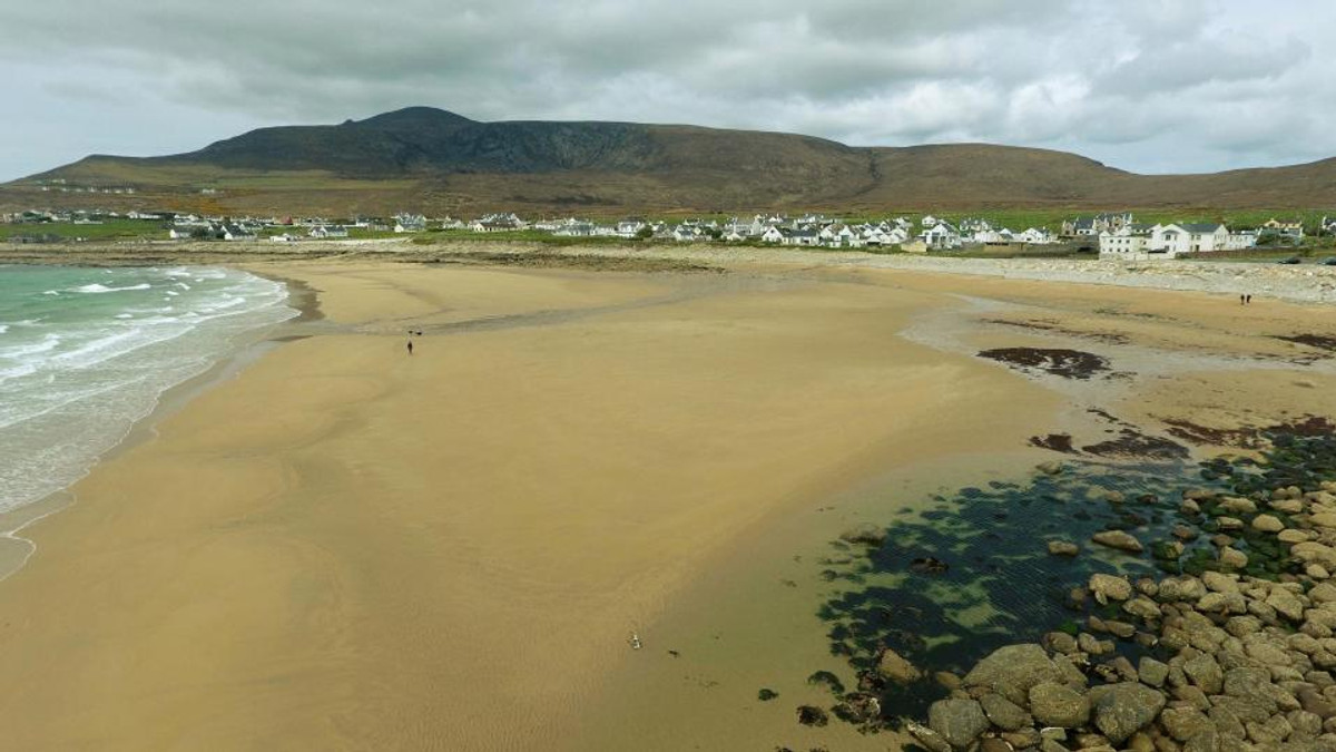 В Ірландії зник пляж - фото 1