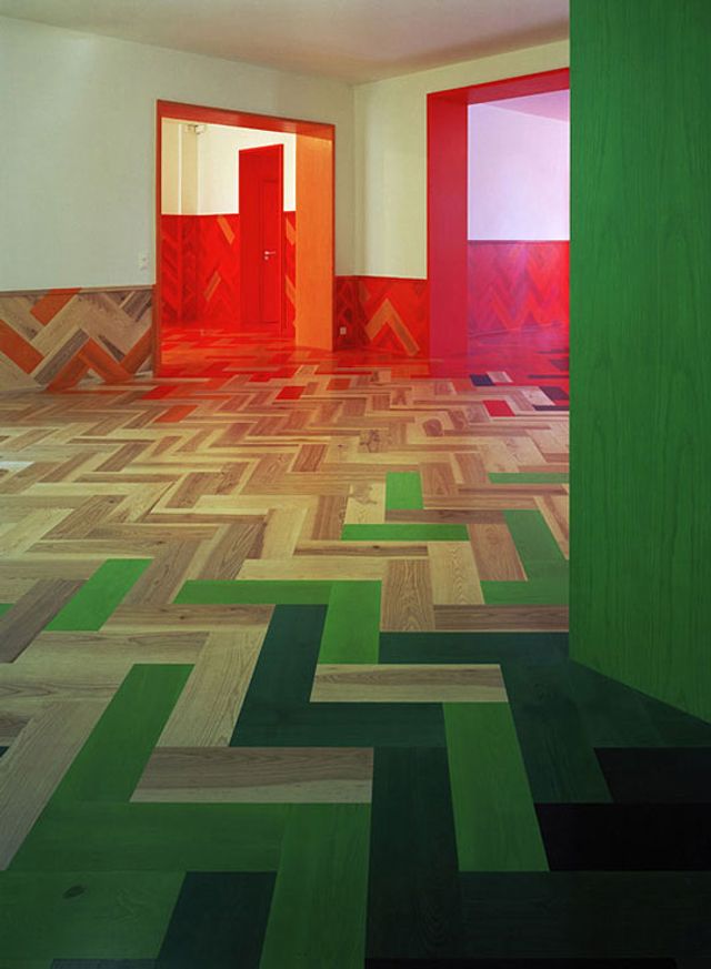 Архітектори створили незвичайну квартиру в Стокгольмі: яскраві фото - фото 302349