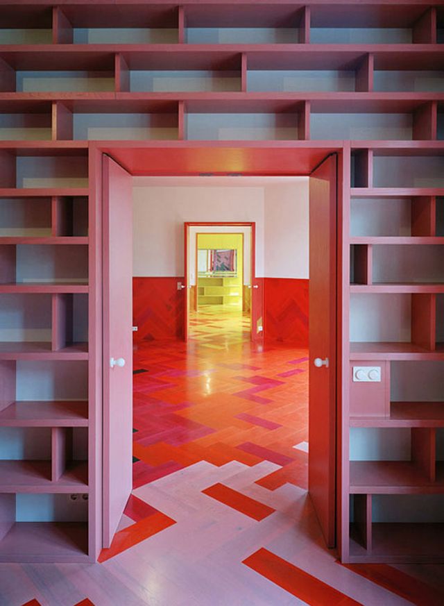 Архітектори створили незвичайну квартиру в Стокгольмі: яскраві фото - фото 302353