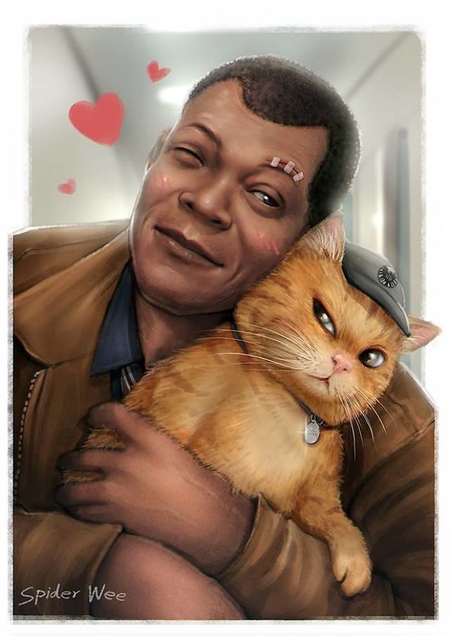 Від Диво-Жінки до Халка: художник показує щасливих супергероїв у вільний час - фото 302721