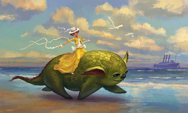 Фантастичні світи від відомого ілюстратора: неймовірні кадри - фото 303033