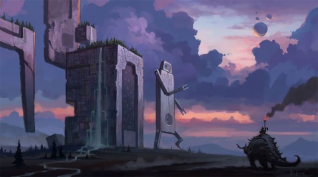 Фантастичні світи від відомого ілюстратора: неймовірні кадри - фото 303034