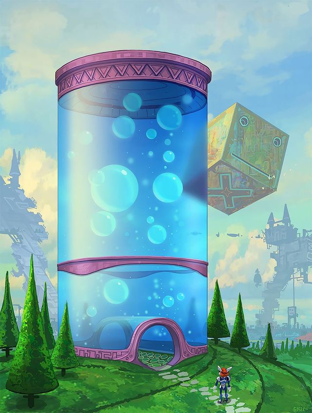 Фантастичні світи від відомого ілюстратора: неймовірні кадри - фото 303035