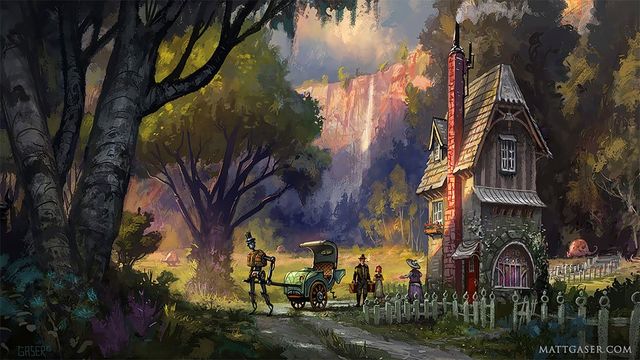 Фантастичні світи від відомого ілюстратора: неймовірні кадри - фото 303036