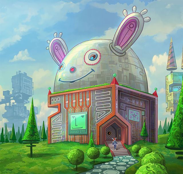 Фантастичні світи від відомого ілюстратора: неймовірні кадри - фото 303037