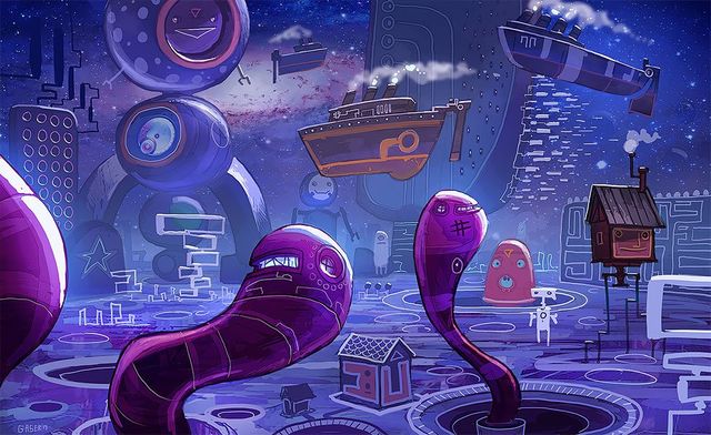 Фантастичні світи від відомого ілюстратора: неймовірні кадри - фото 303041