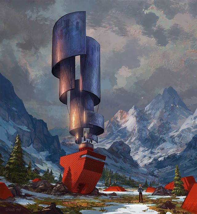 Фантастичні світи від відомого ілюстратора: неймовірні кадри - фото 303044