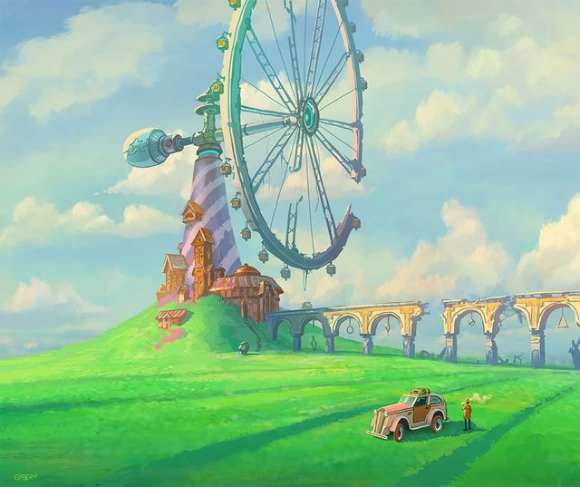 Фантастичні світи від відомого ілюстратора: неймовірні кадри - фото 303047