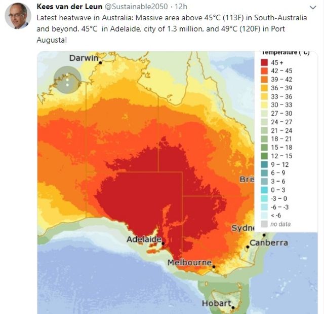 В Австралії прийшла рекордна спека - фото 303351