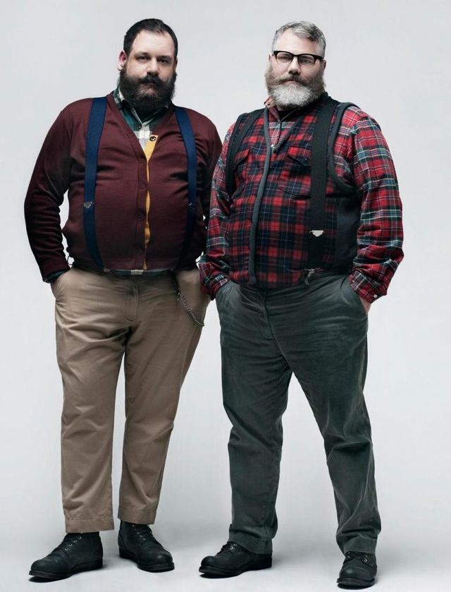 Як одягатися повним чоловікам - фото 303374