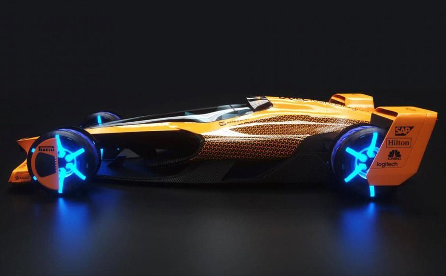 У McLaren придумали формульний болід 2050 року