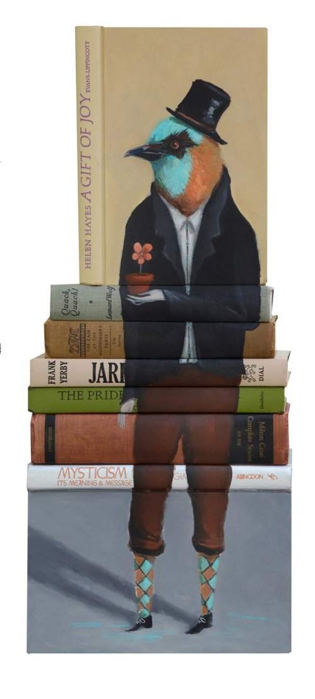 Старі книги перетворили на оригінальні скульптури: крута ідея - фото 303994