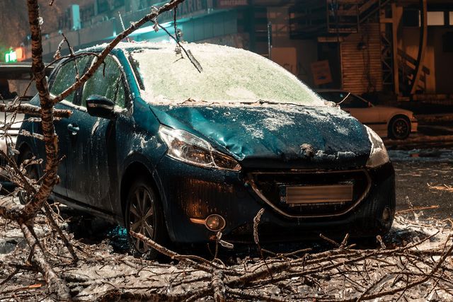 Крижана буря у Бухаресті: вражаючі фото замерзлого міста - фото 304338