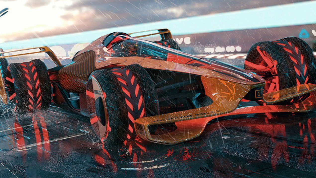 Як виглядатимуть автогонки у 2050 році - фото 1