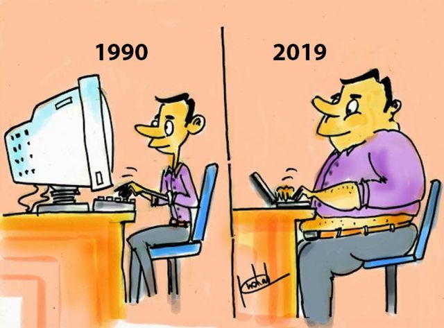 Тоді і зараз: 10 смішних фото, як змінився світ і наше життя у ньому - фото 305139