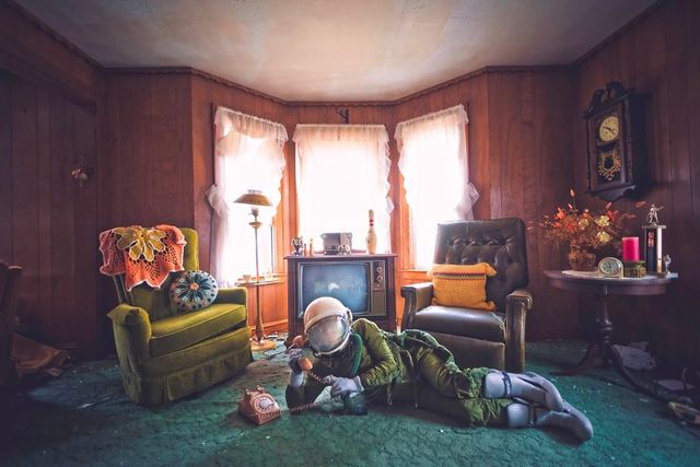 Повернення самотнього космонавта: ефектний фотопроект - фото 305231