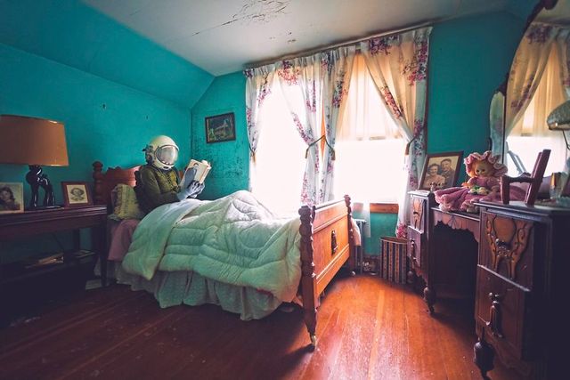 Повернення самотнього космонавта: ефектний фотопроект - фото 305232