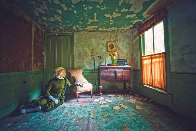 Повернення самотнього космонавта: ефектний фотопроект - фото 305234