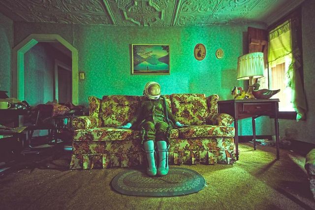 Повернення самотнього космонавта: ефектний фотопроект - фото 305243