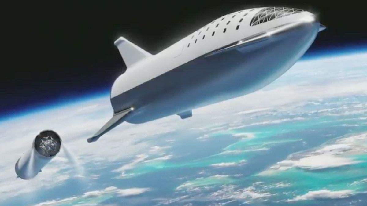 Ілон Маск показав на відео випробування двигуна для міжпланетного корабля