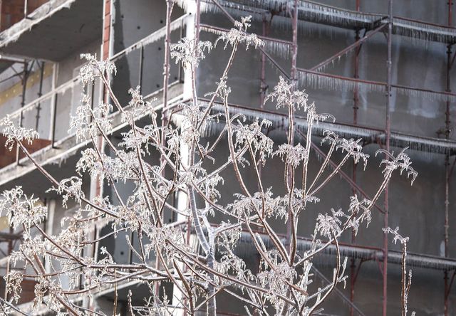 Моторошна краса: як виглядає крижана зима у Румунії - фото 305900