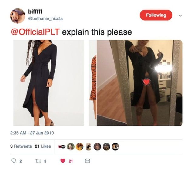 Британку здивувало замовлене надкоротке плаття: пікантне фото - фото 306127