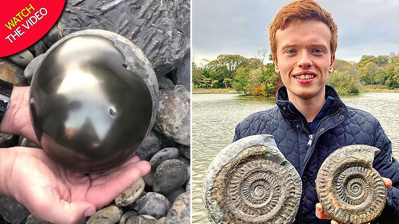 Студент знайшов у морі загадкові "золоті кулі"