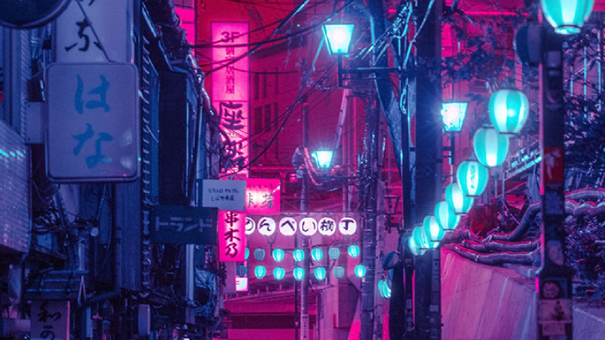 Футуристичні нічні фото Токіо - фото 1