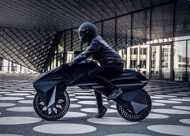 У Німеччині на 3D-принтері надрукували електромотоцикл - фото 307007