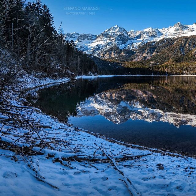 Відпочинок для душі: як виглядають взимку Доломітові Альпи - фото 307918
