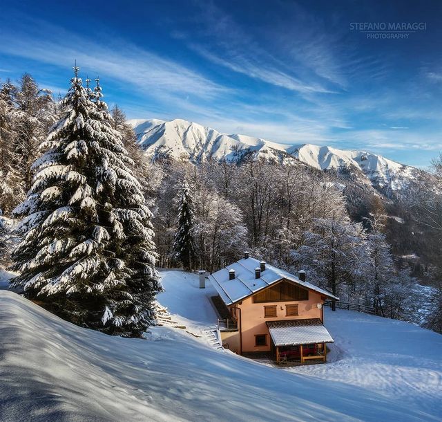 Відпочинок для душі: як виглядають взимку Доломітові Альпи - фото 307925