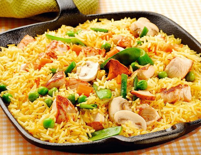 Плов з куркою і овочами в мультиварці - фото 308161