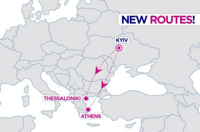 Нові рейси Київ-Салоніки та Київ-Афіни - фото 308655