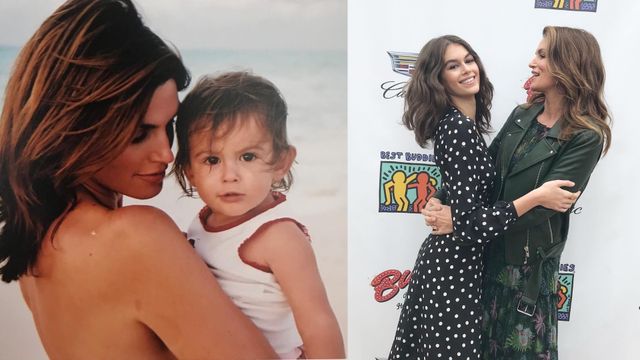 Сінді Кроуфорд з донькою - фото 308810