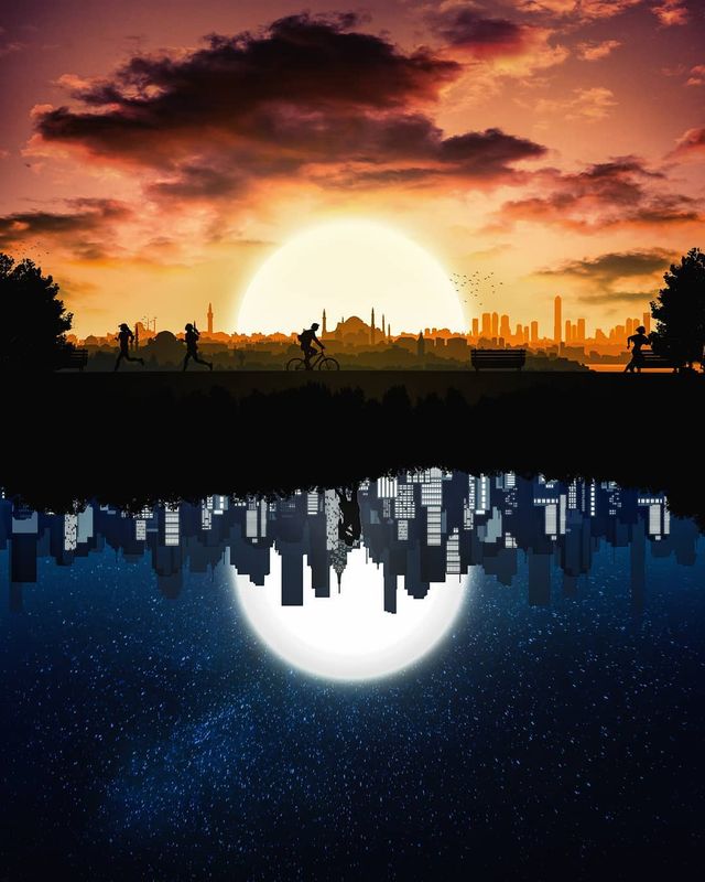 Турецький фотограф перетворює будні у фантастику: яскраві фото - фото 309601