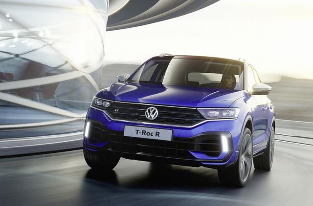 'Гарячий' Volkswagen T-Roc отримав двигун від Golf R - фото 309941